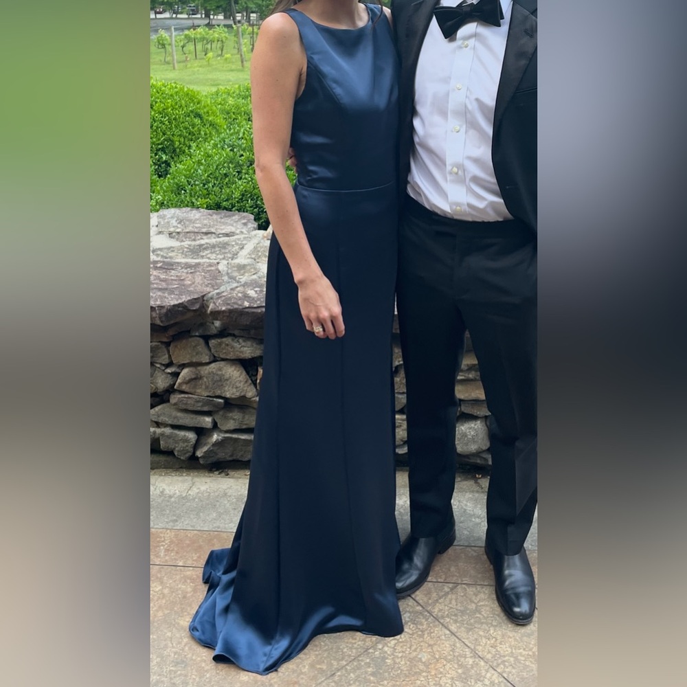 Blue maxi dress
